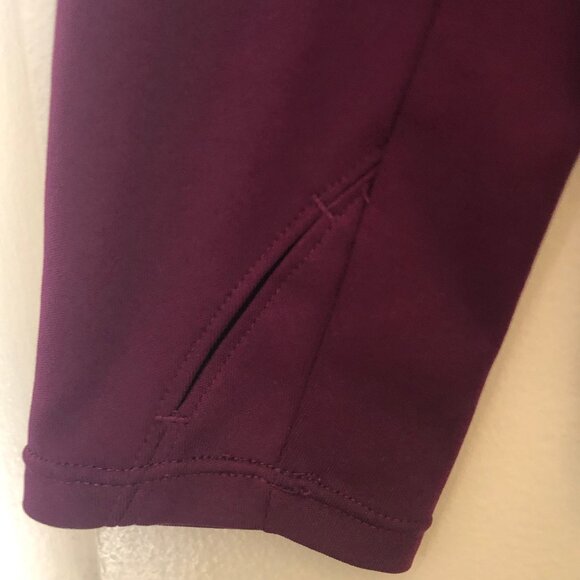 Danskin Now DRIMORE purple long-sleeve athletic top sz L - Picture 3 of 6